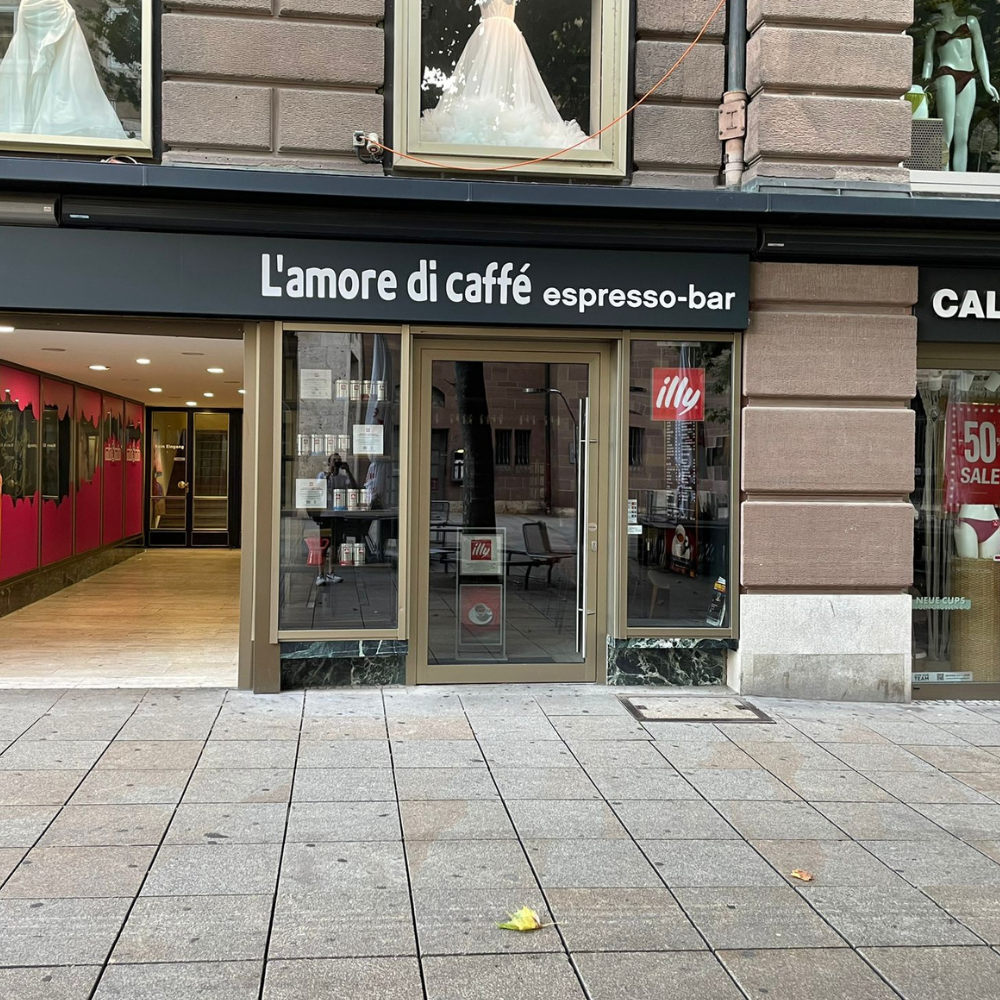 Lamore di caffee von Außen